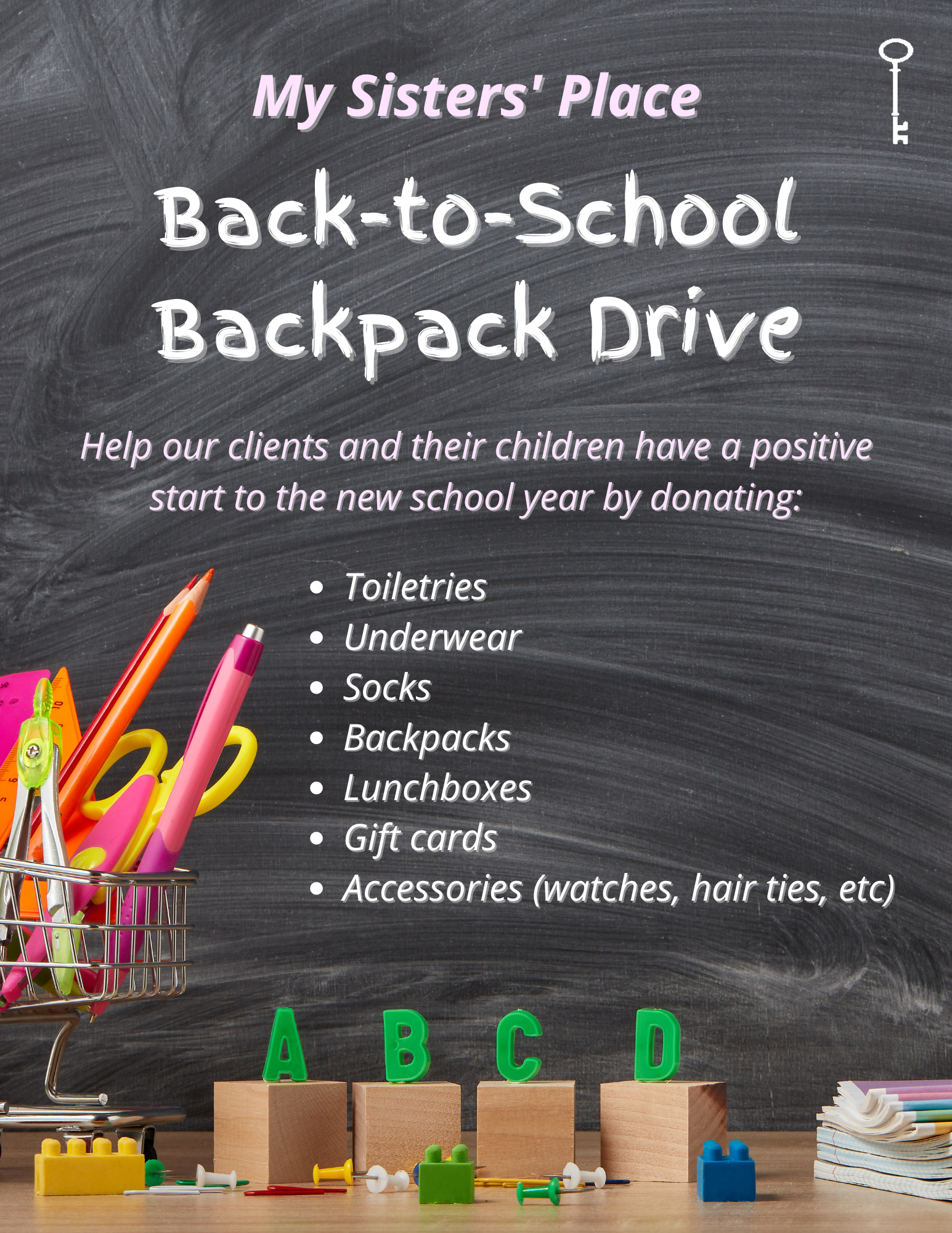 backpack drive flyer 2024