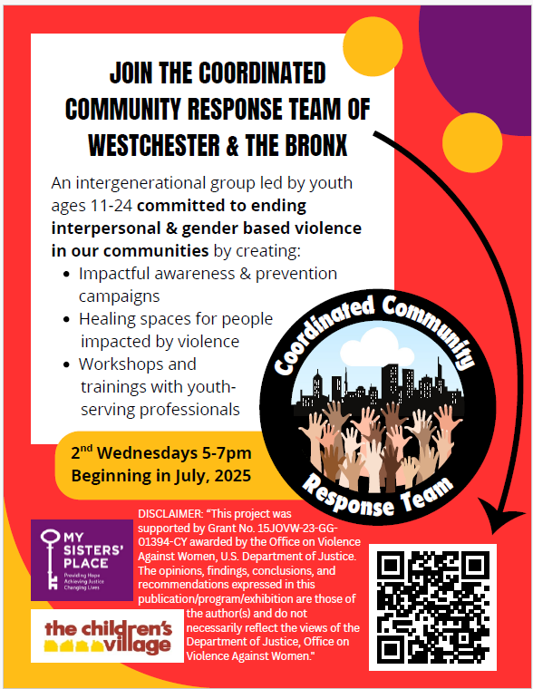 Flyer for Coordinated Community Response Team